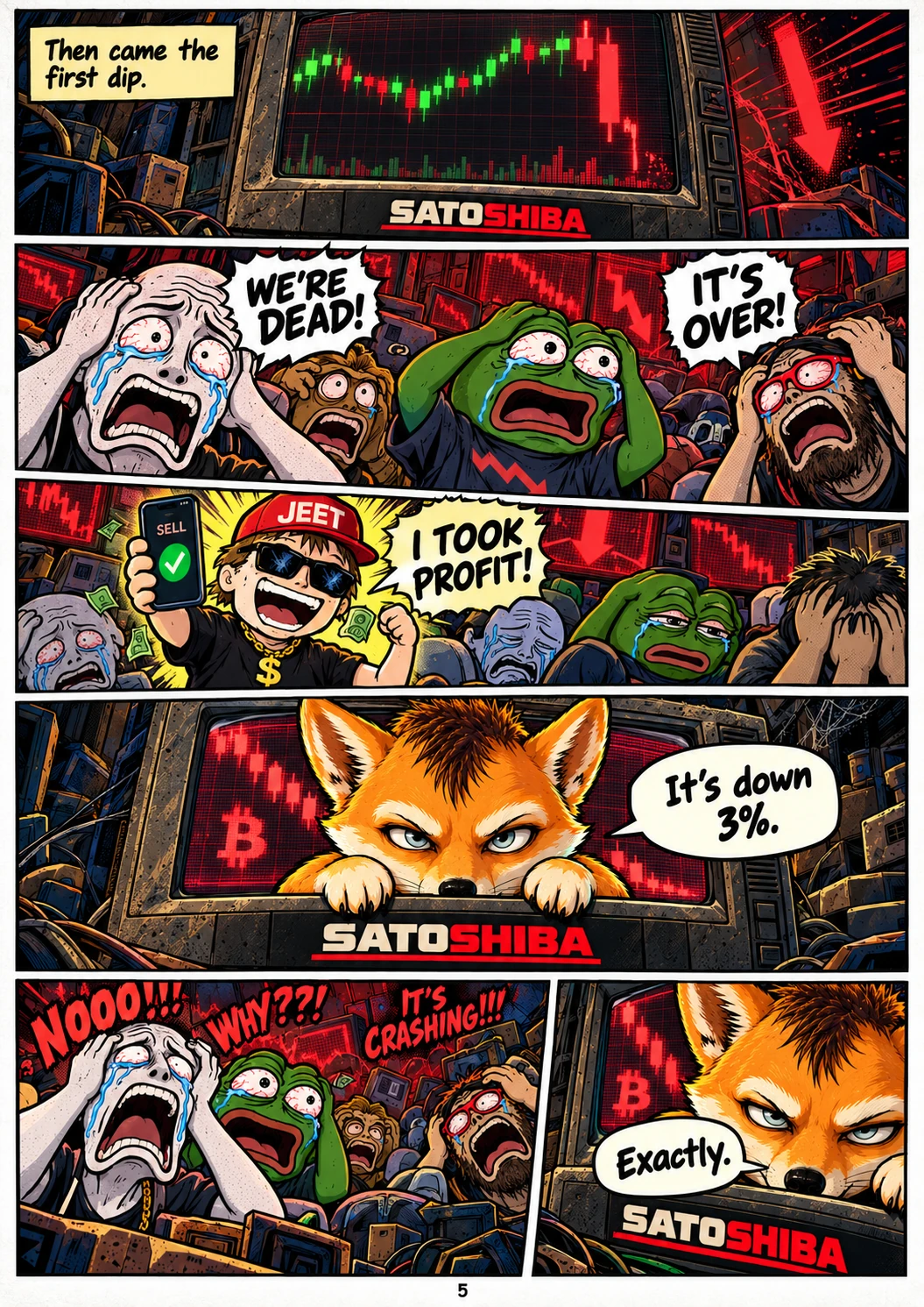 SATOSHIBA comic, page 5