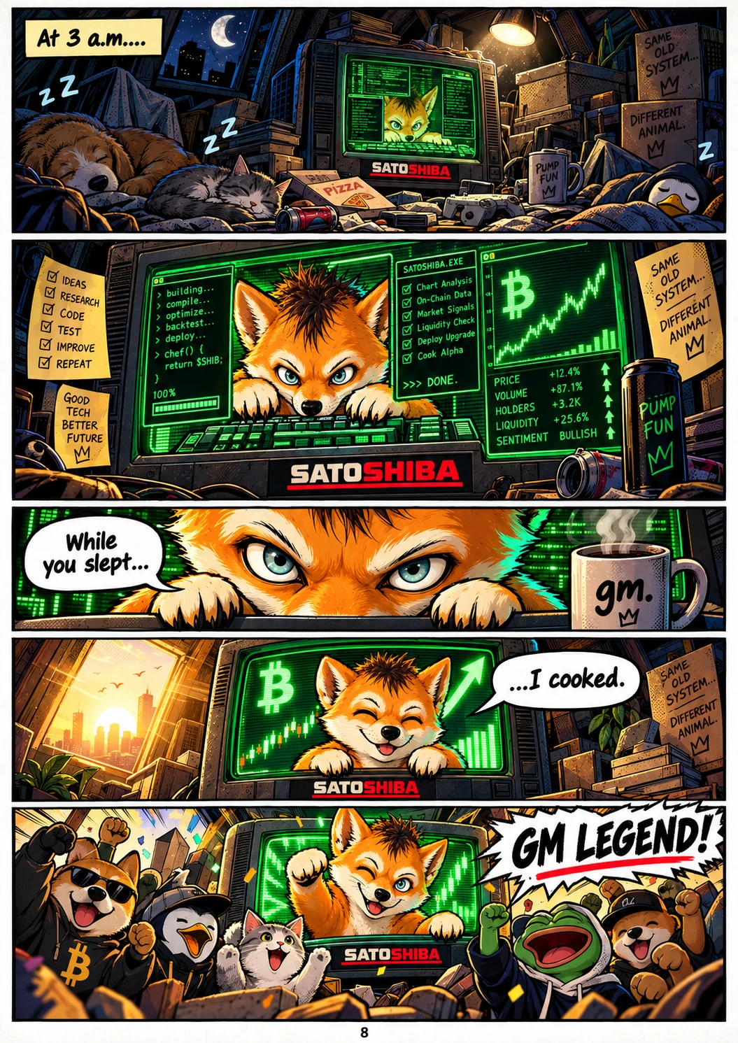 SATOSHIBA comic, page 8